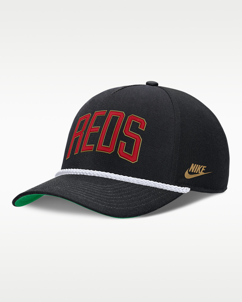 Cincinnati Reds Rise Men's Nike MLB Adjustable Hat 1