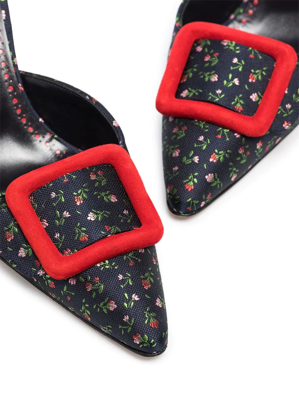 Maysalebi floral print mules - 2