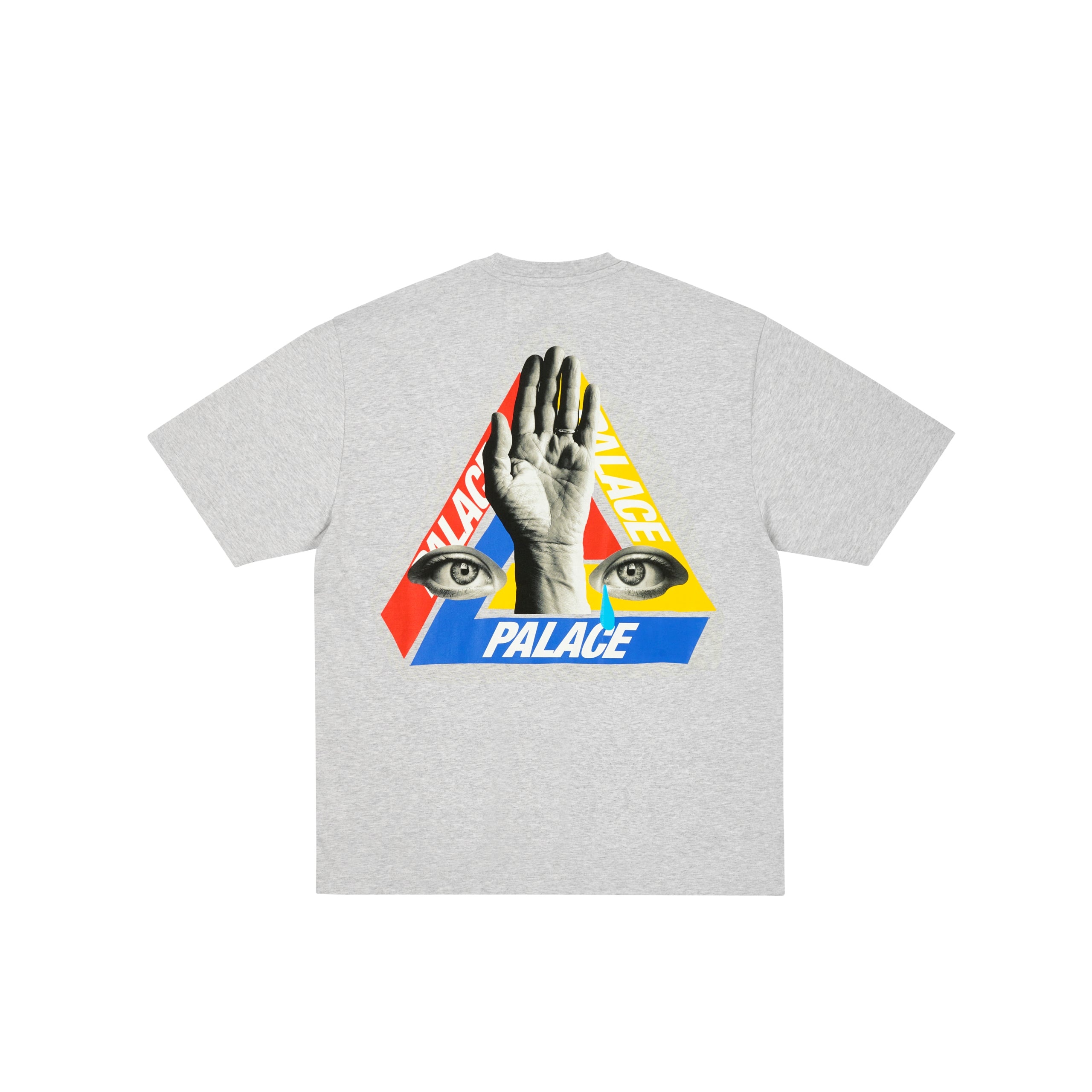 PALACE JCC+ T-SHIRT GREY MARL - 2
