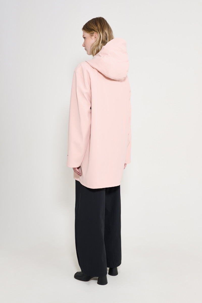 Stockholm Patch Raincoat Pale Pink 3