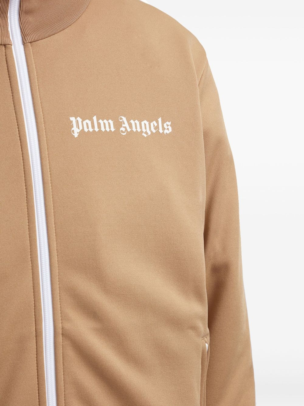 logo-print track jacket - 5