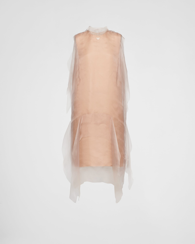Technical voile dress - 1