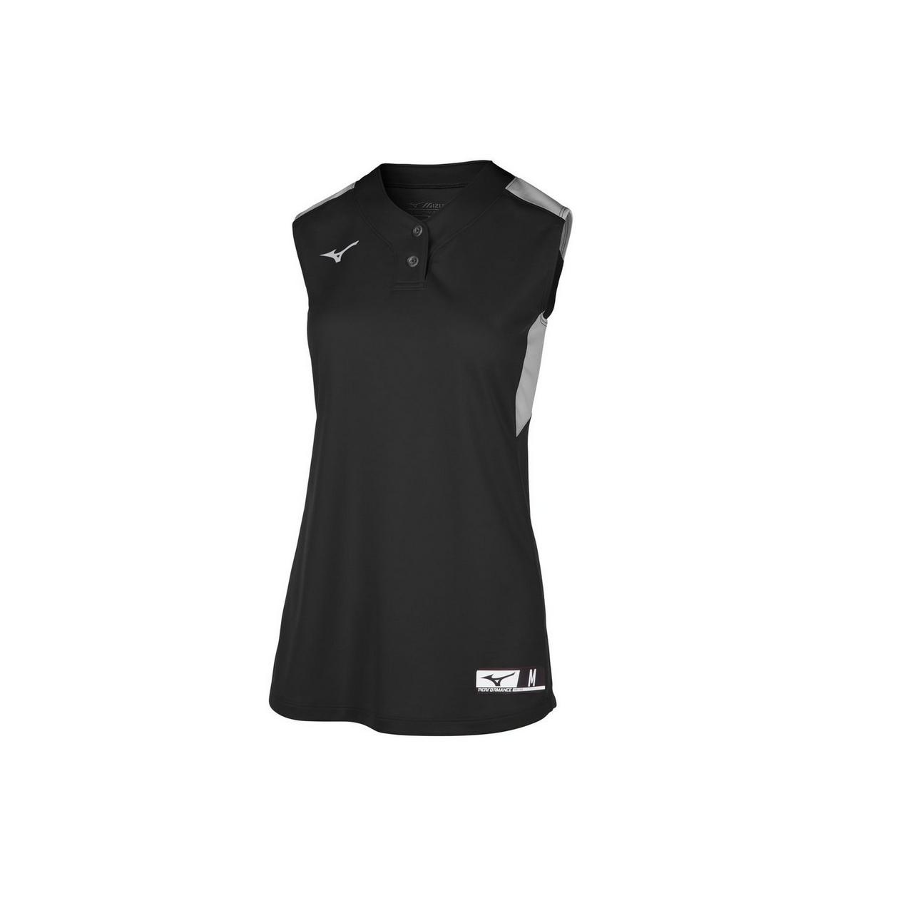 Aerolite 2-Button Sleeveless Softball Jersey - 1