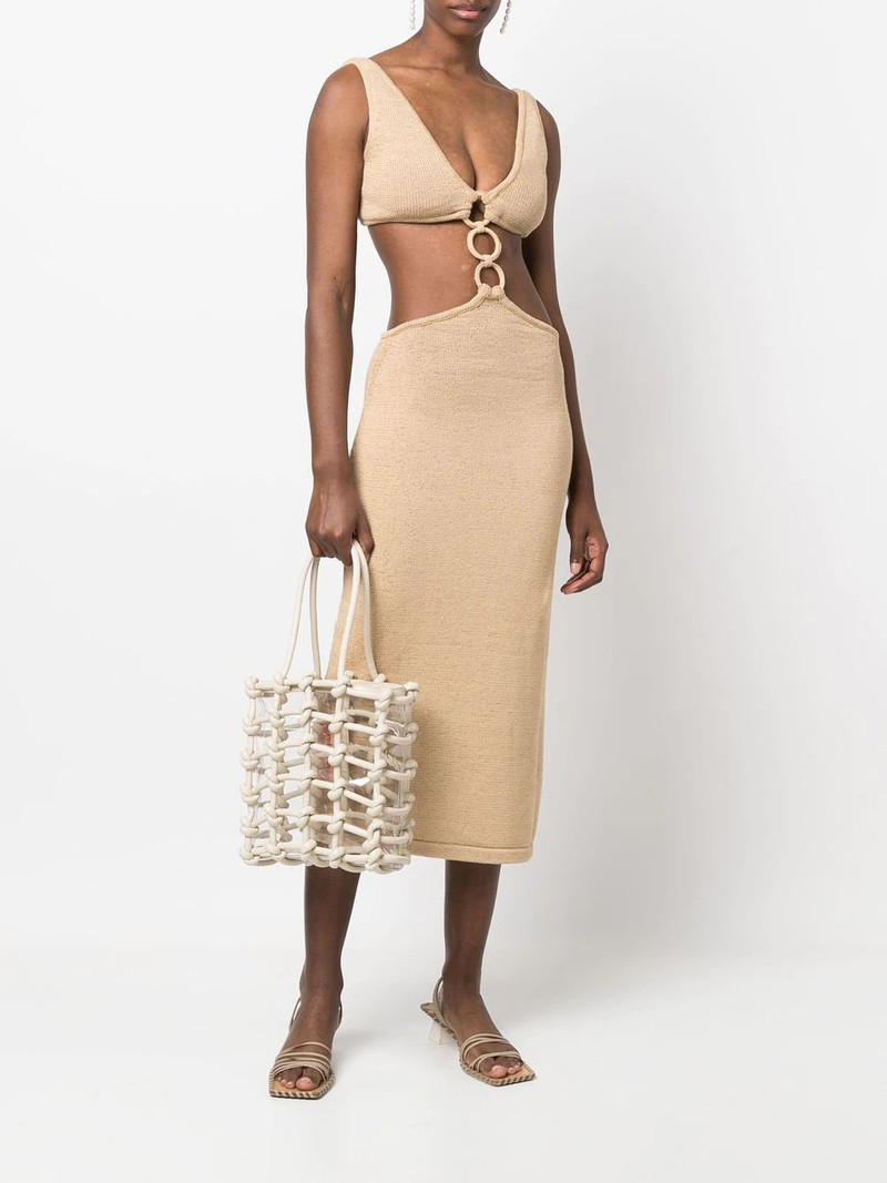 Cult Gaia Mert ring-detail dress outlook