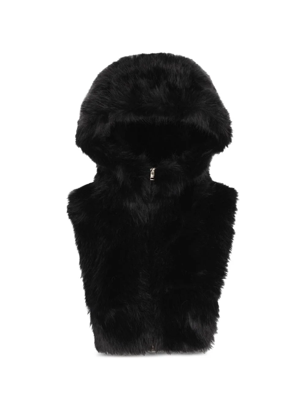 faux-fur balaclava hat - 1
