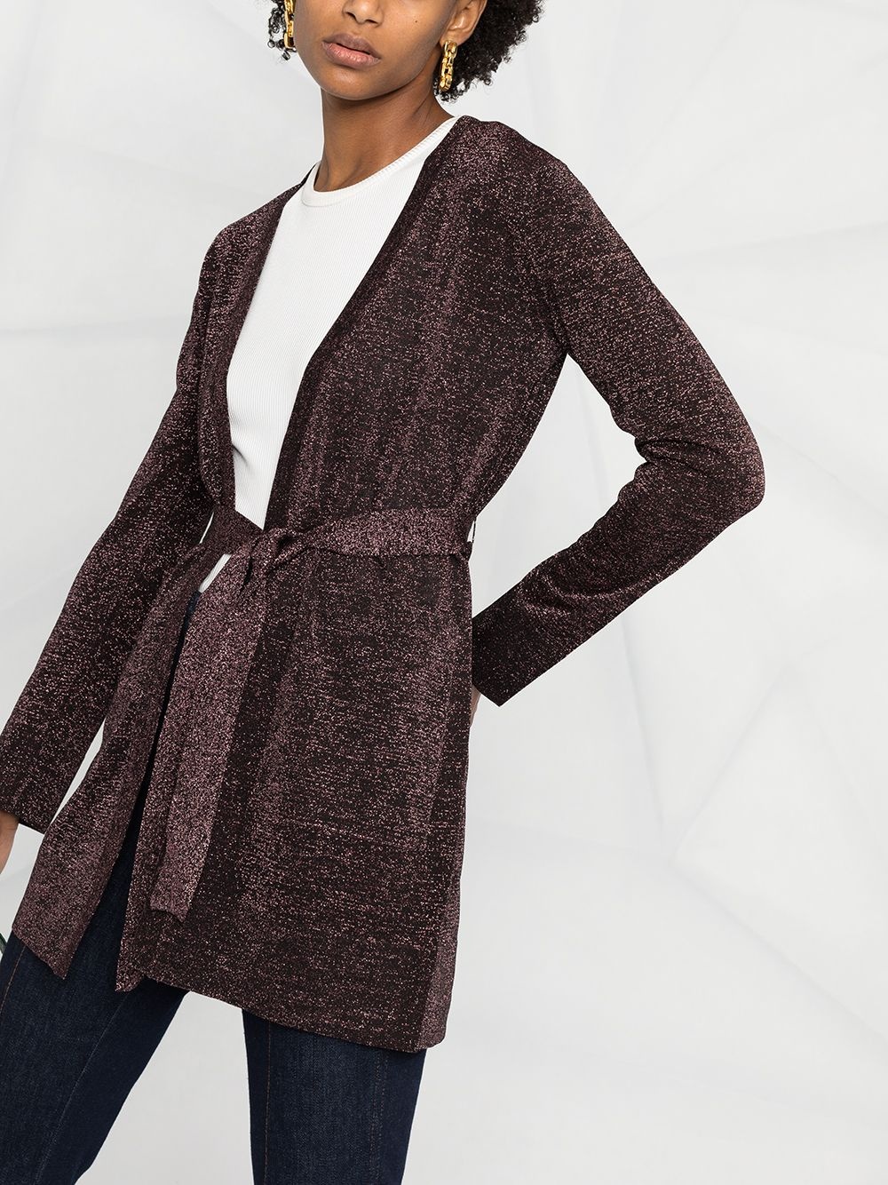 longline wrap cardigan - 5