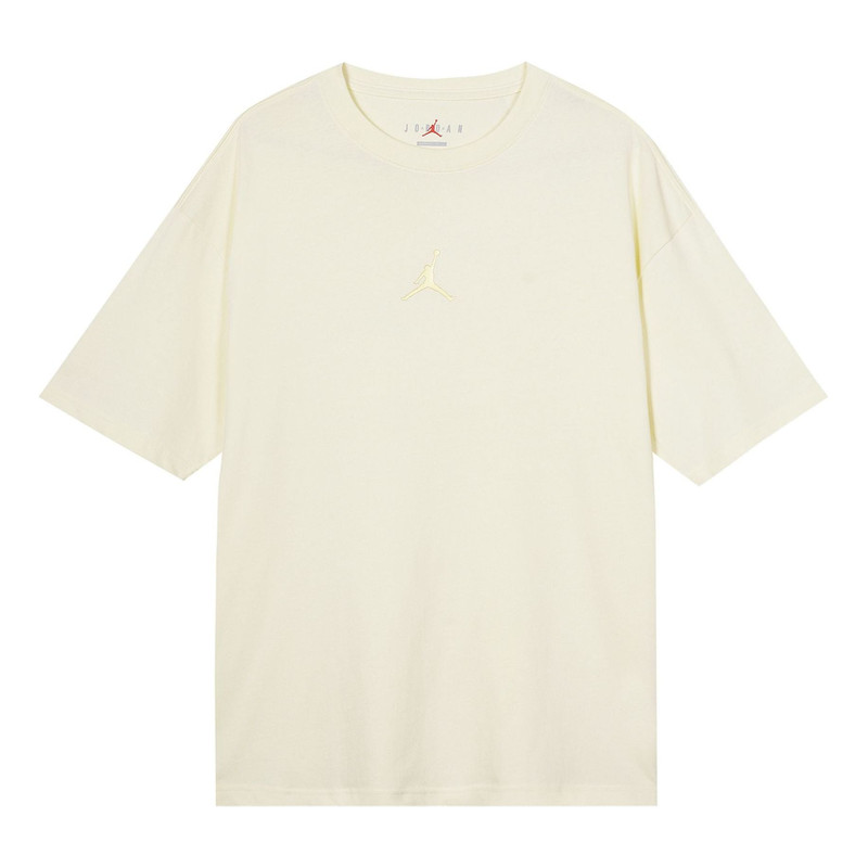 Air Jordan Oversized Crew T-Shirt 'Beige' FQ0359-113 - 1
