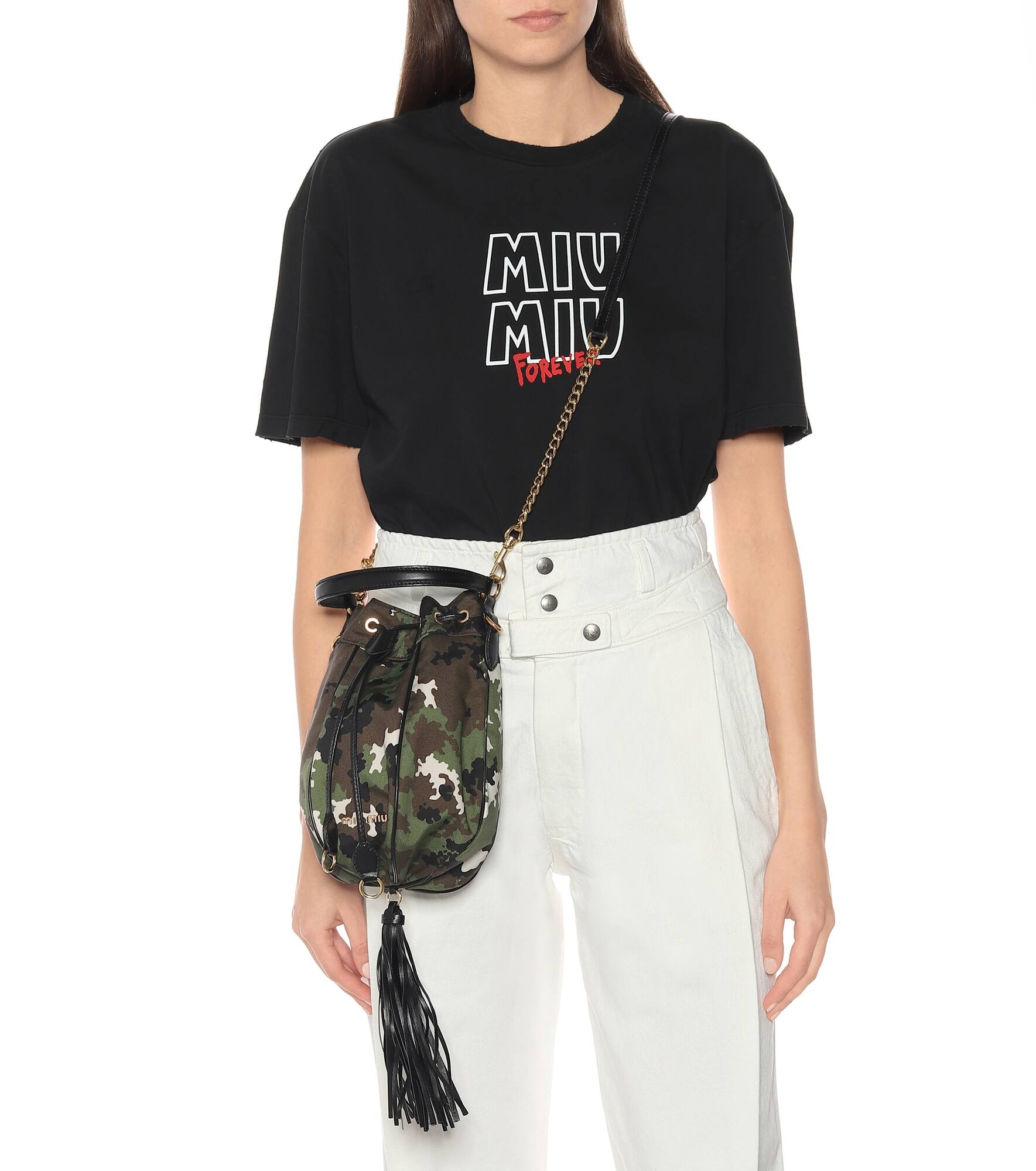 Camouflage bucket bag - 2