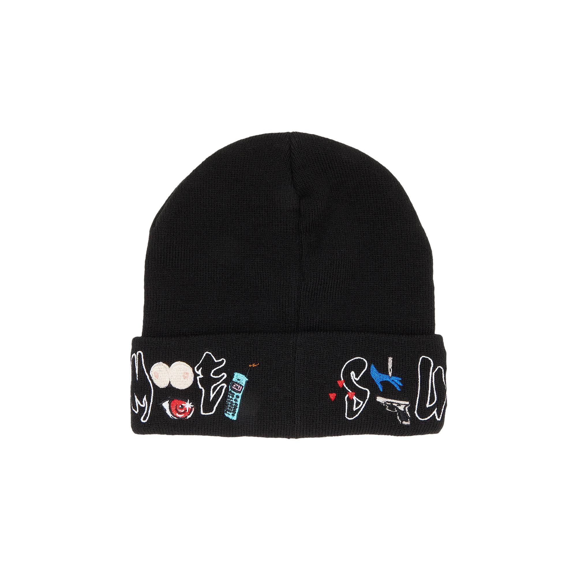 ☆3707 Supreme AOI Icons Beanie Black | www.gamutgallerympls.com