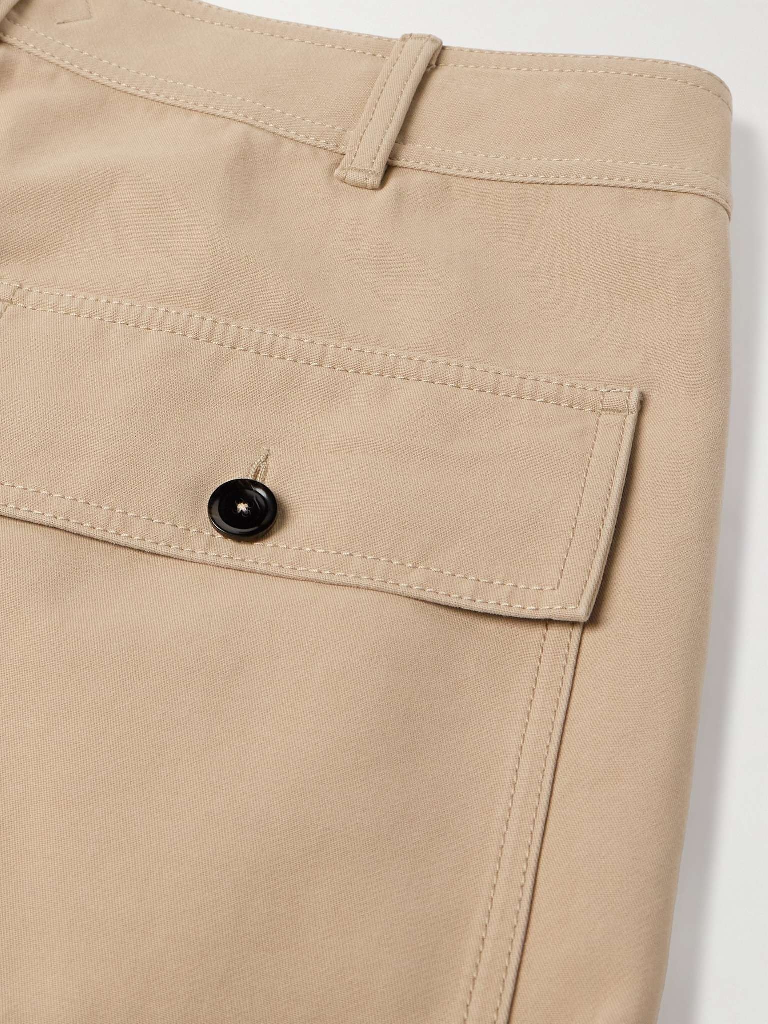 Straight-Leg Cotton-Twill Trousers - 4