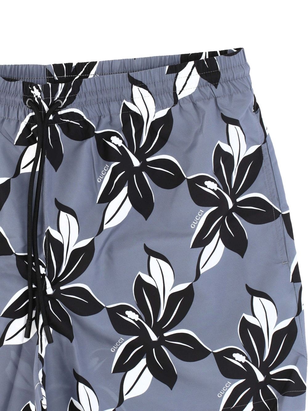 all over graphic-print swim shorts - 3