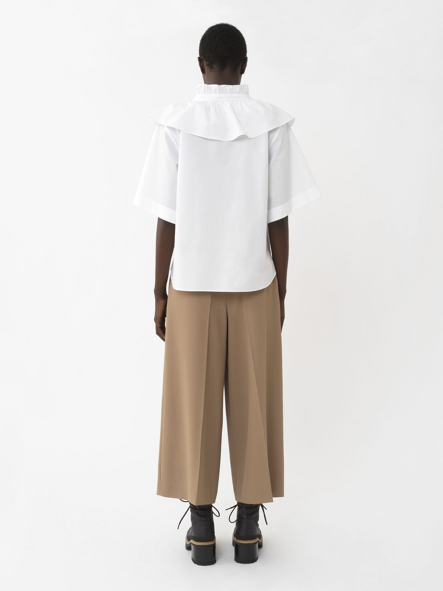 SHORT-SLEEVE BLOUSE - 3