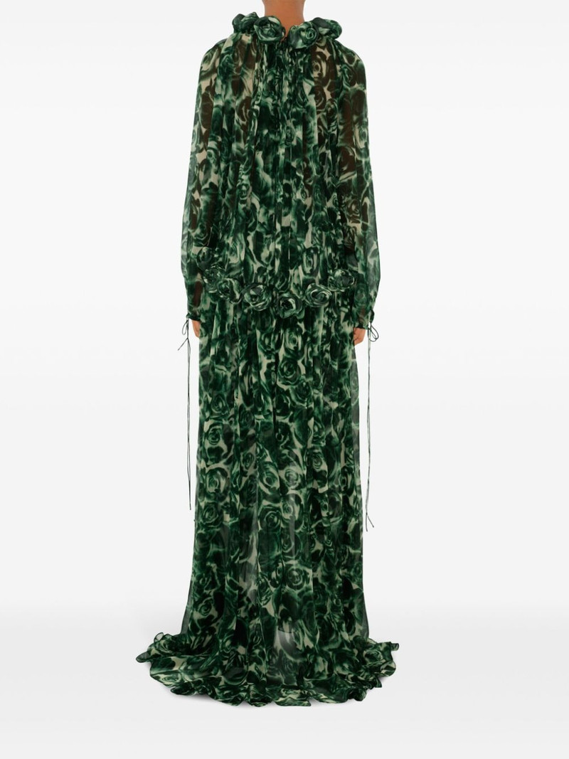 rose silk maxi dress 4