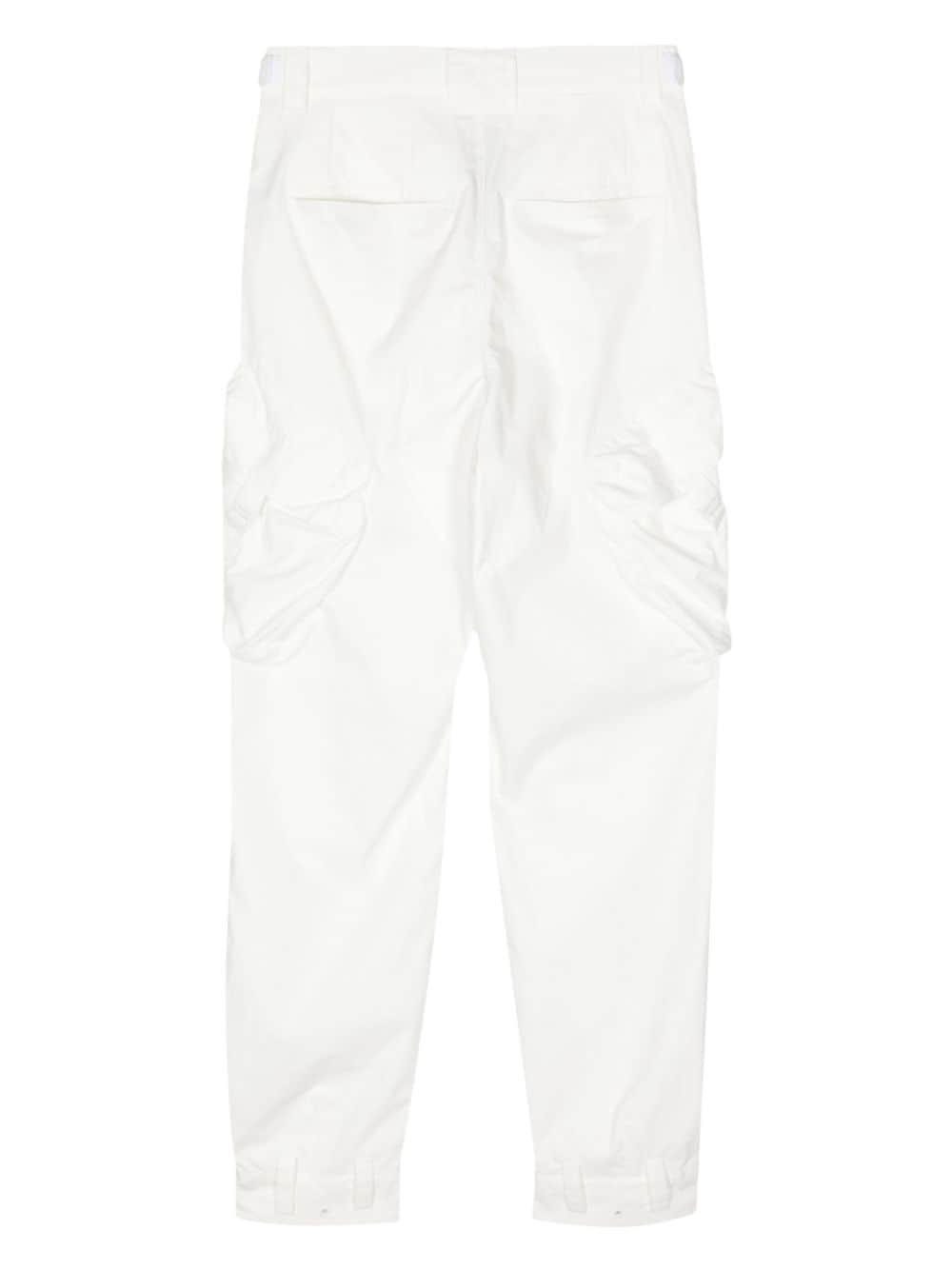 pleated cargo trousers - 2