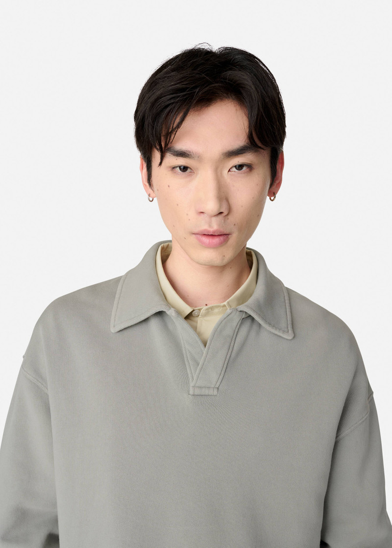 Axel Arigato Alba Washed Polo Sweater outlook