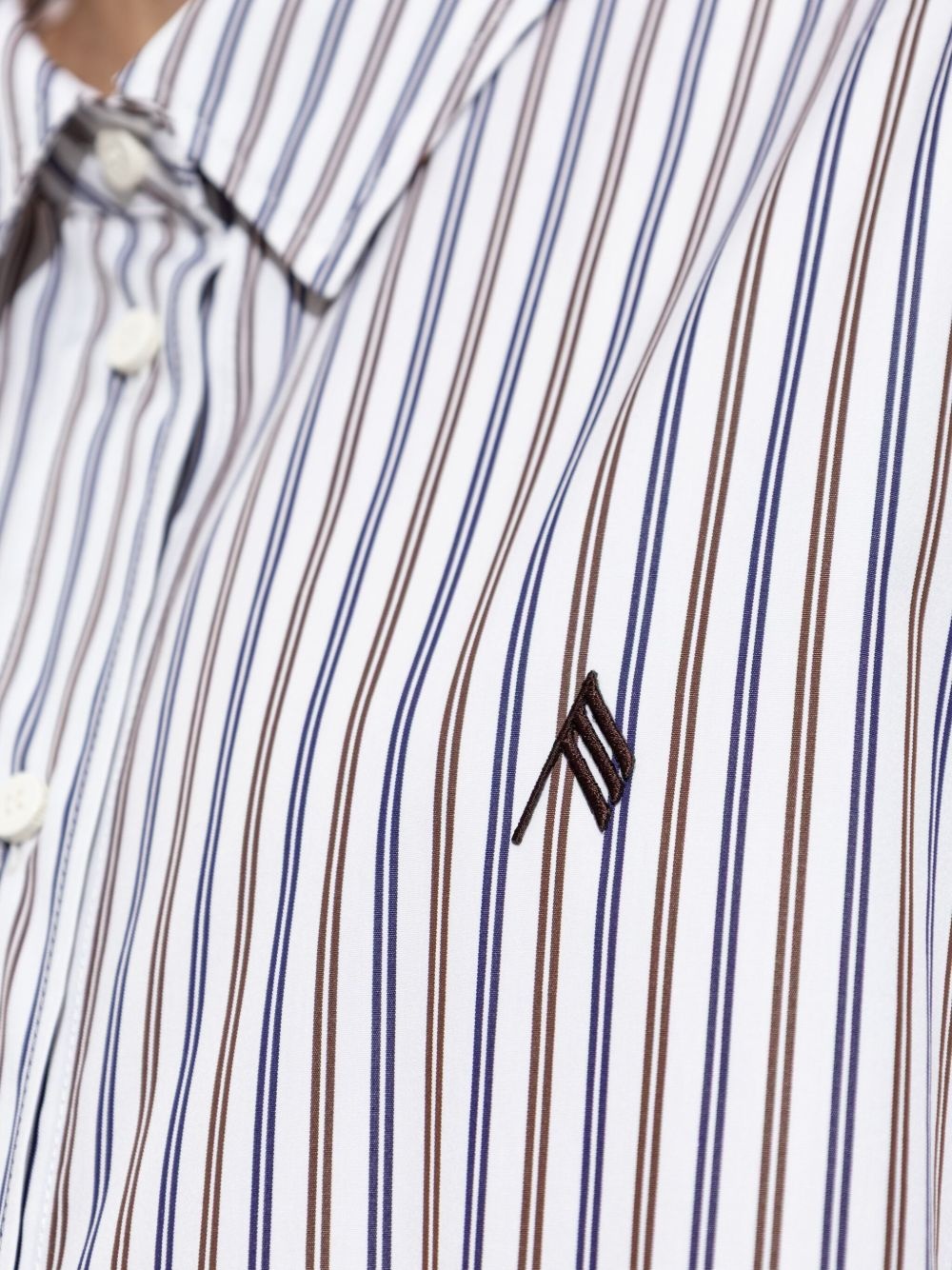 striped asymmetrical shirt - 5