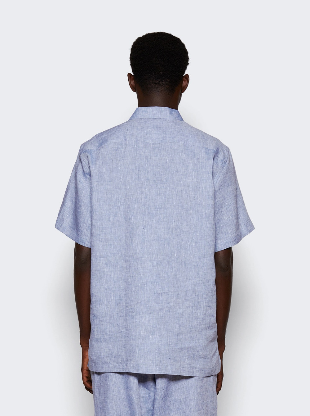 Tindaro Solaire Shirt Pale Blue Indigo - 5