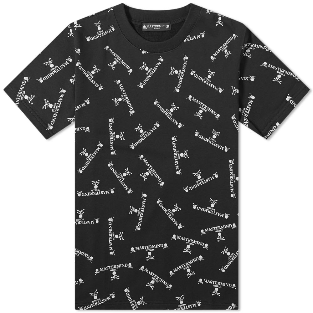 MASTERMIND WORLD Allover Logo Tee - 1