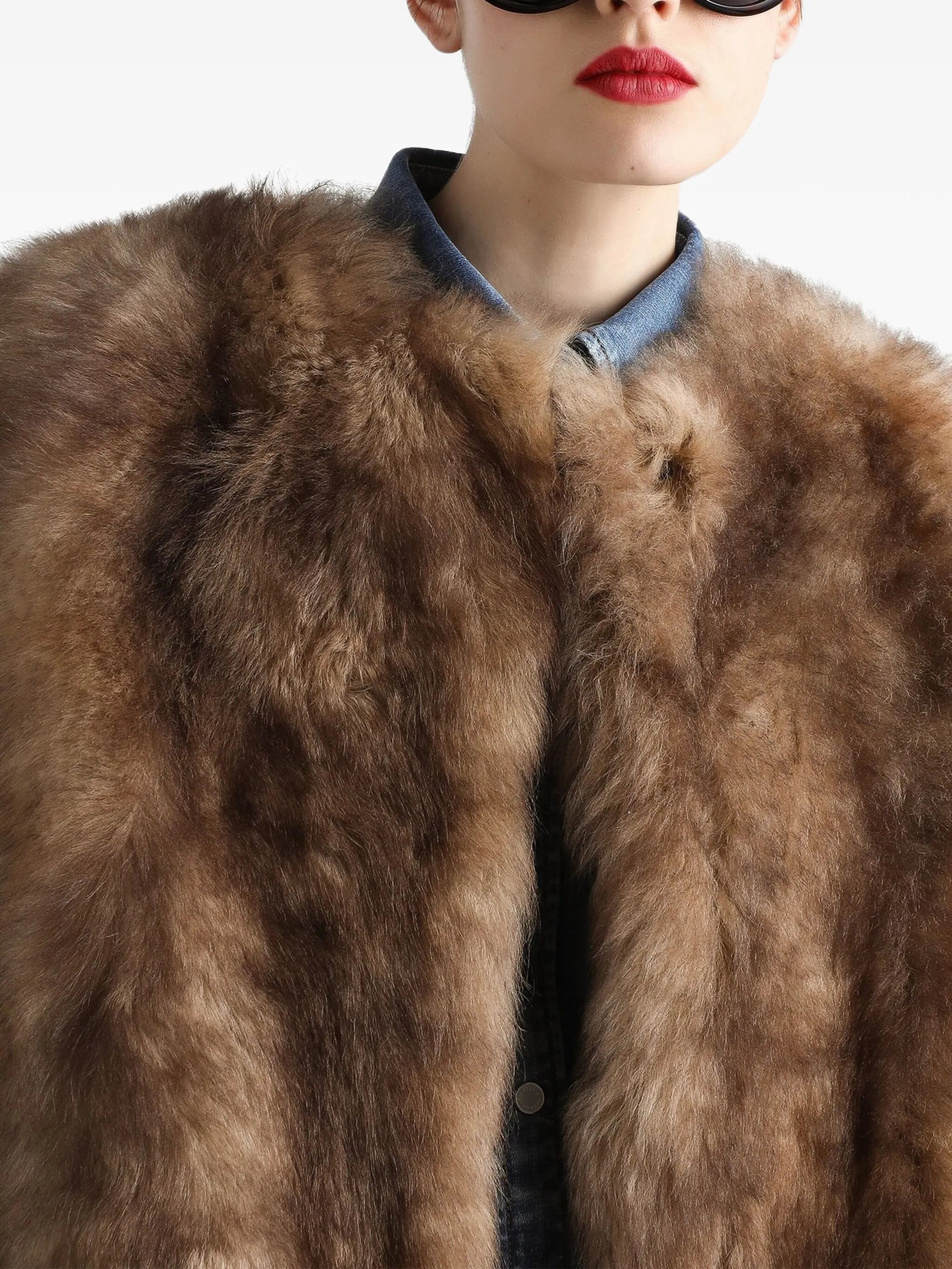 Dolce & Gabbana Fur-trimmed Gilet - 3