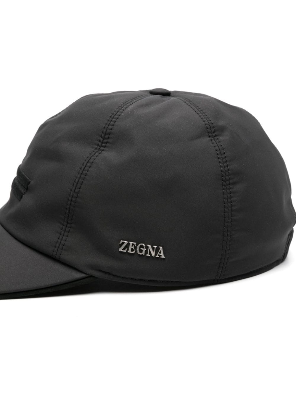 logo-embroidered cap - 2