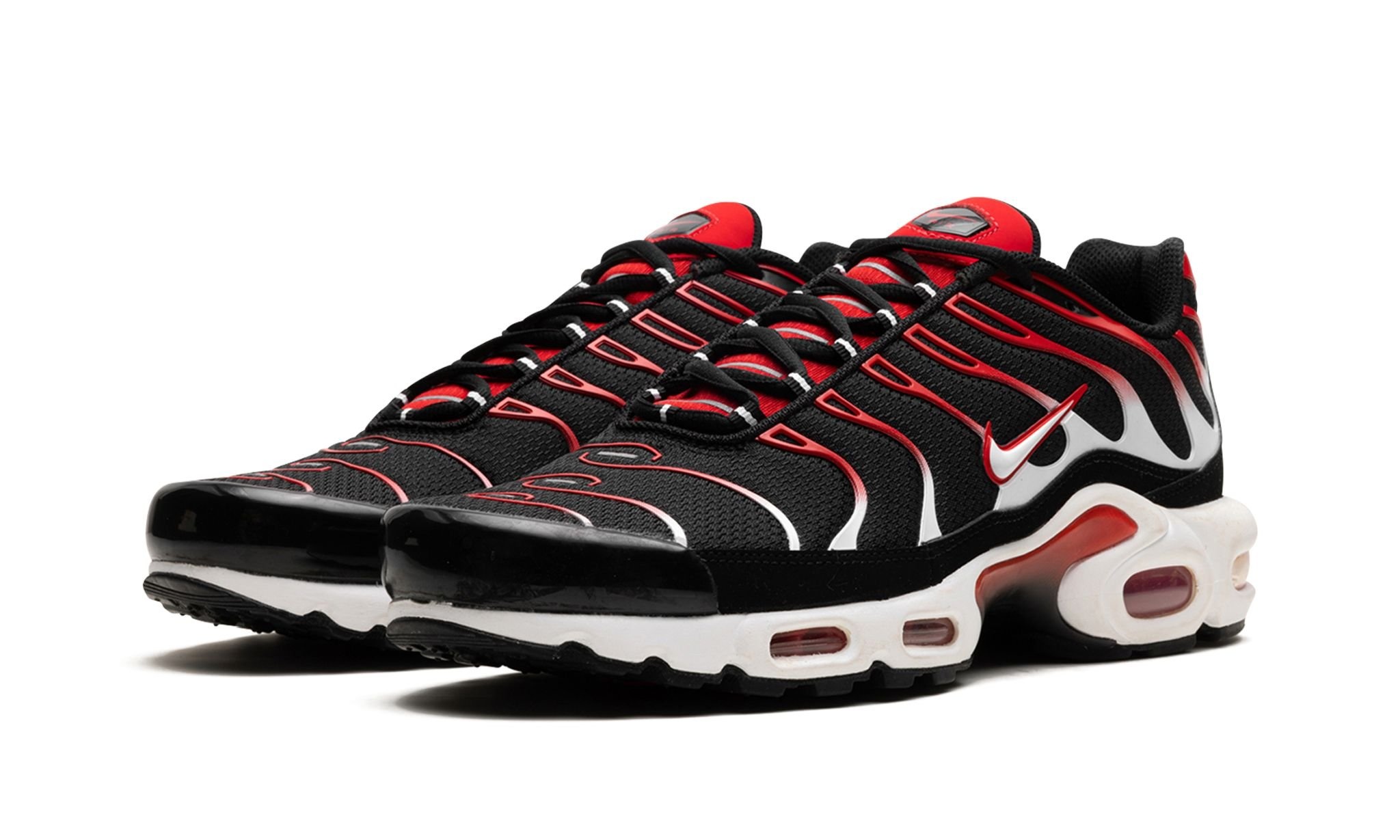 Air Max Plus "Black White University Red" - 2