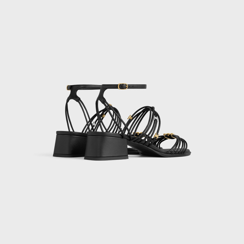 CELINE CLÉMENCE HEELED SANDAL IN GOATSKIN outlook