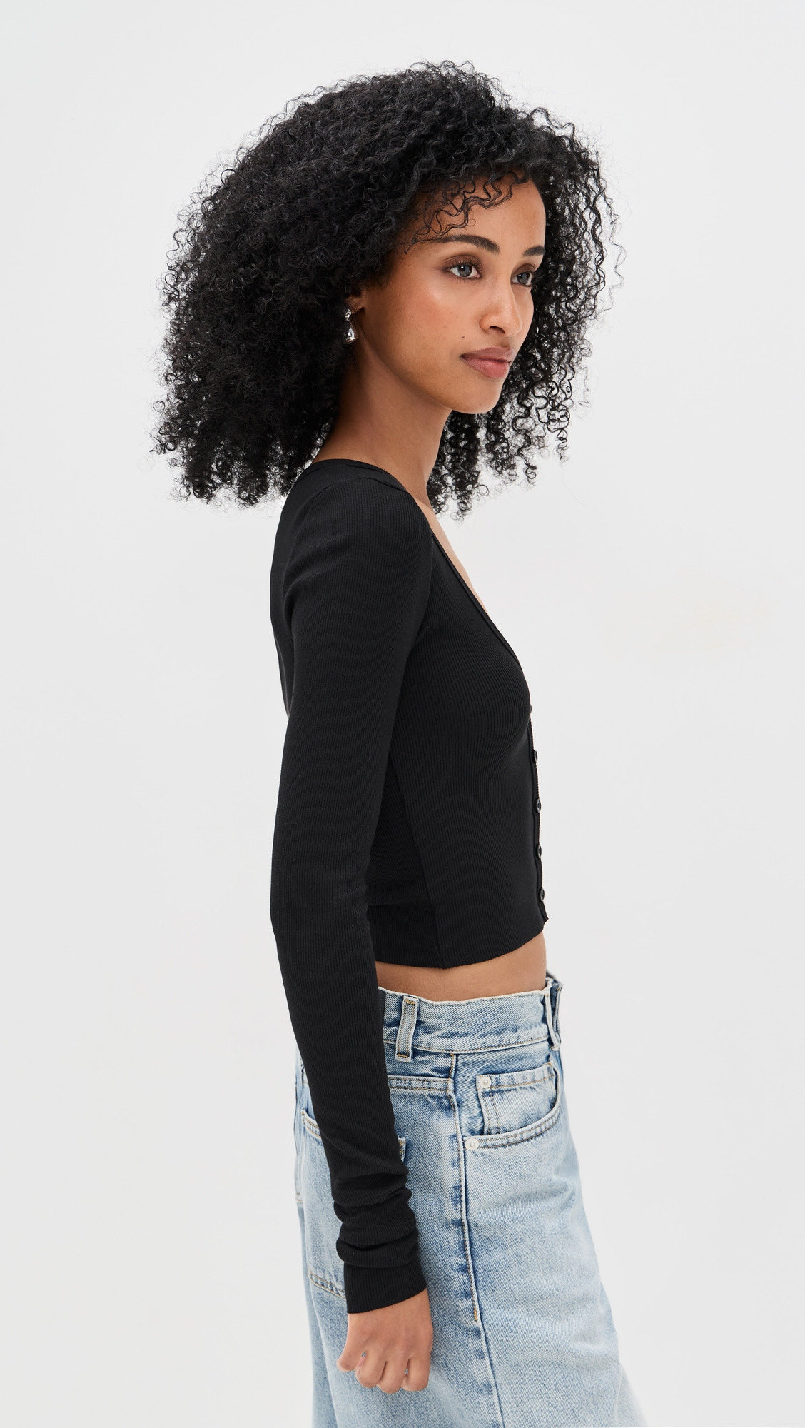 Cropped Cardigan - 3