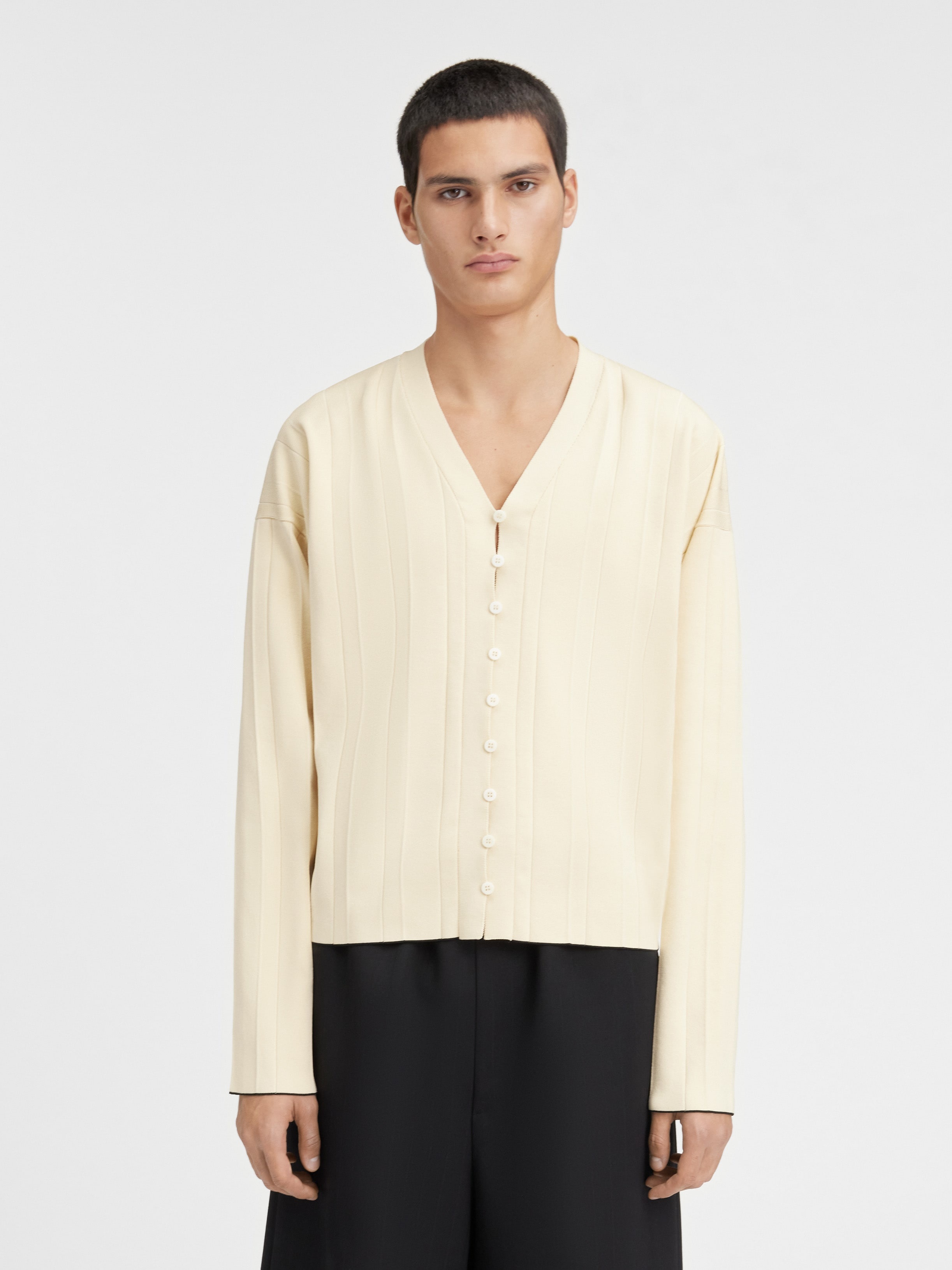 Le cardigan plissé - 5