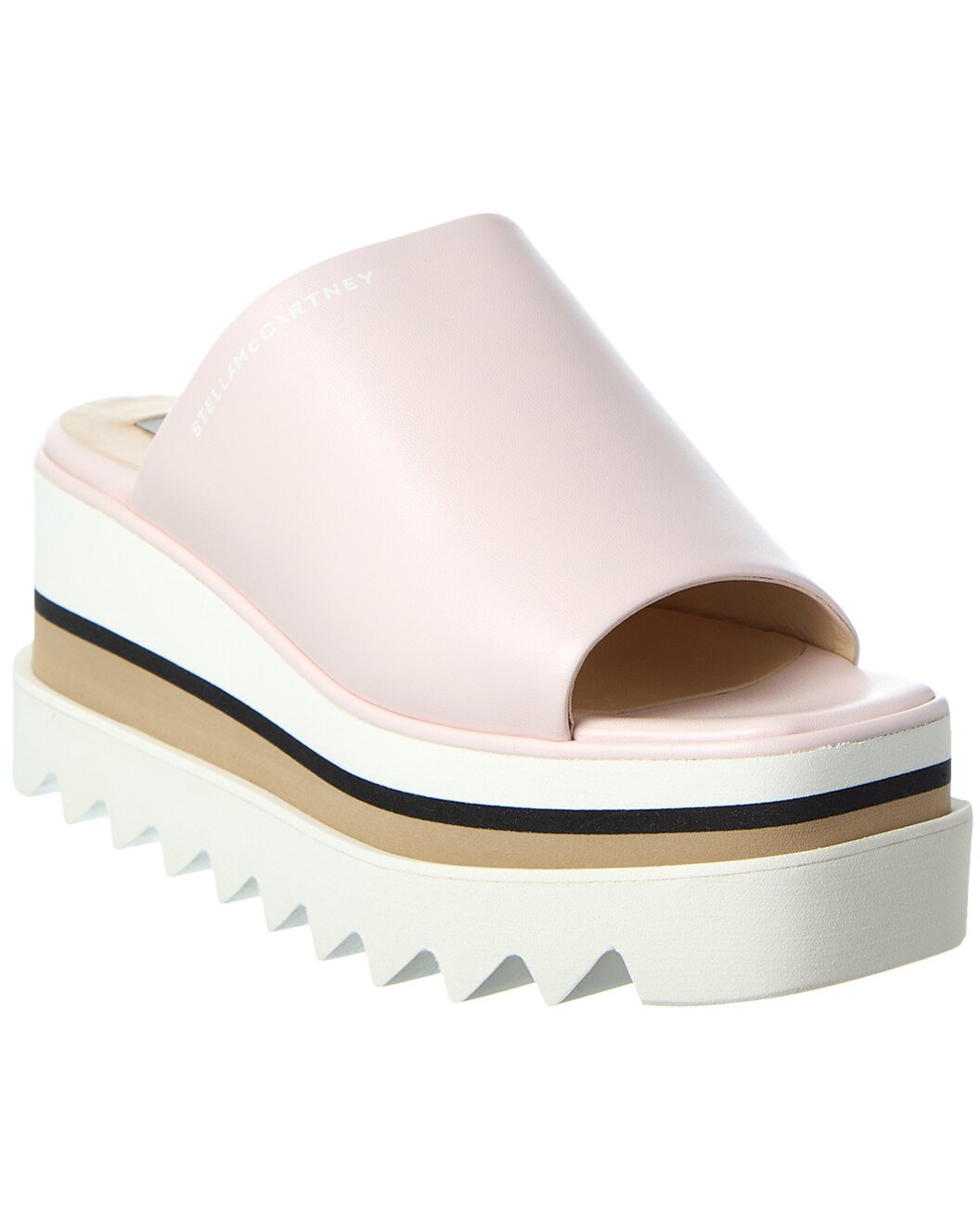 Stella McCartney Logo Wedge Sandal - 1