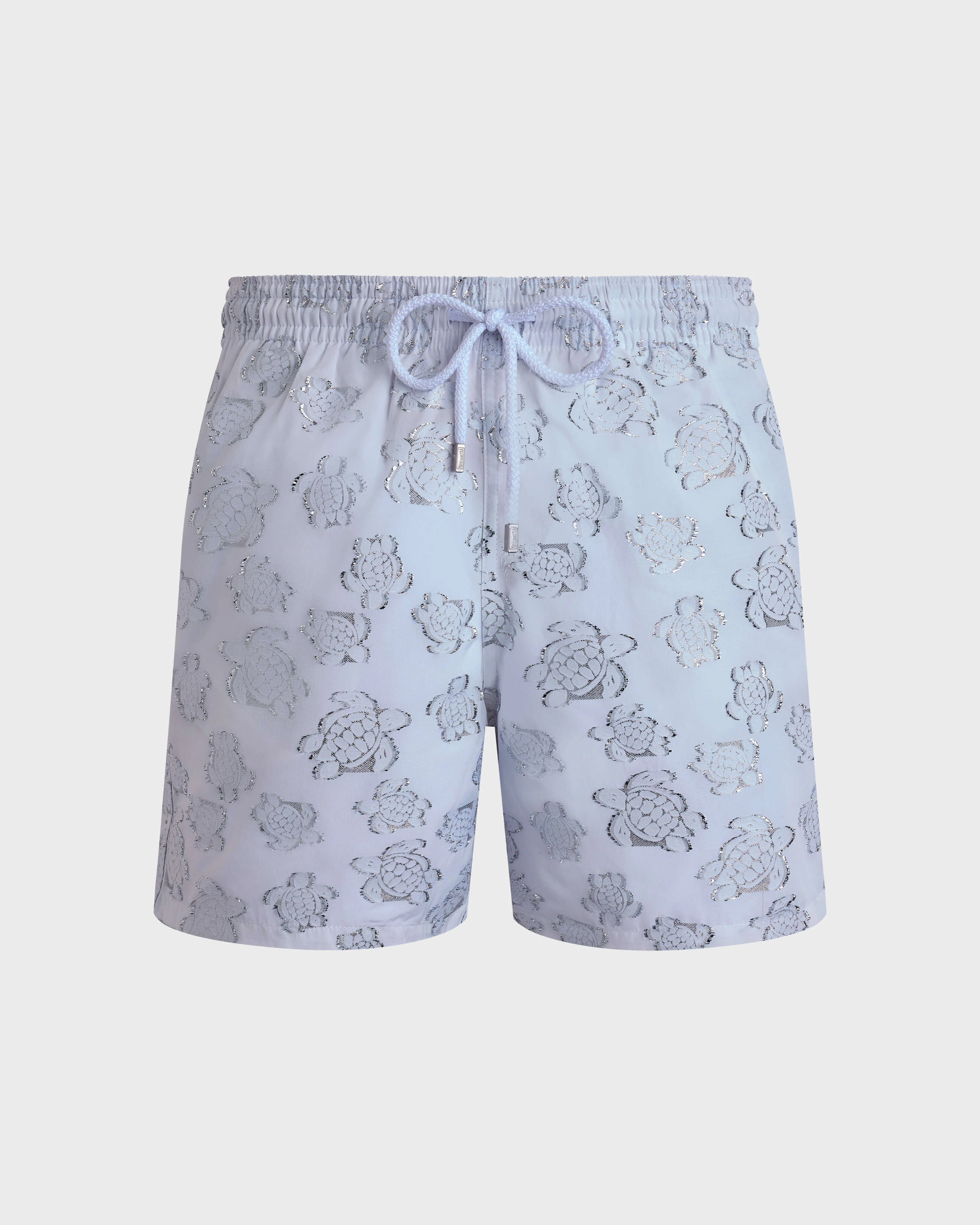 Men Swim Trunks Ronde des tortues Jacquard - 1