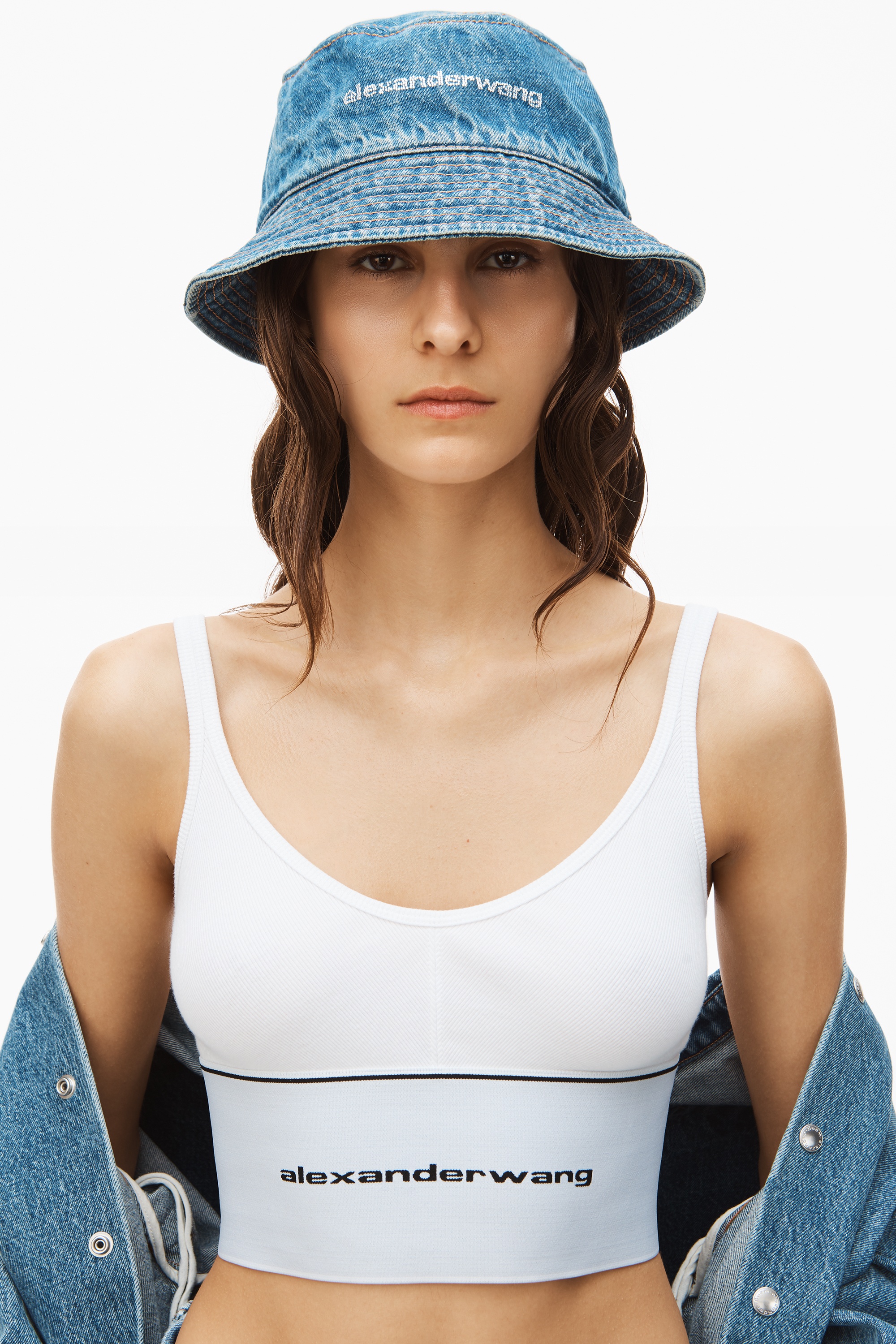 BUCKET HAT IN DENIM - 3