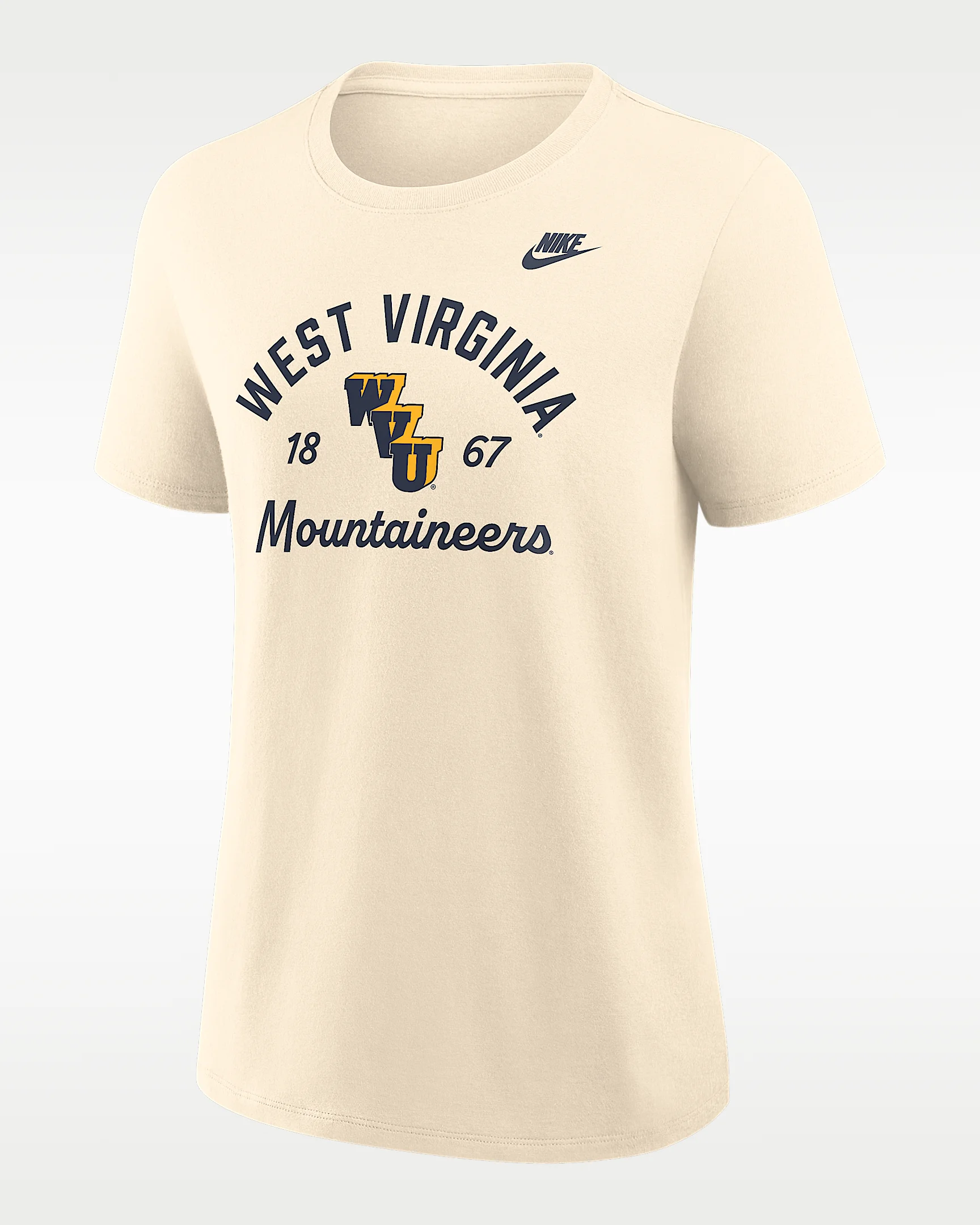 West Virginia Legacy Team Name Women's Nike College T-Shirt - 1