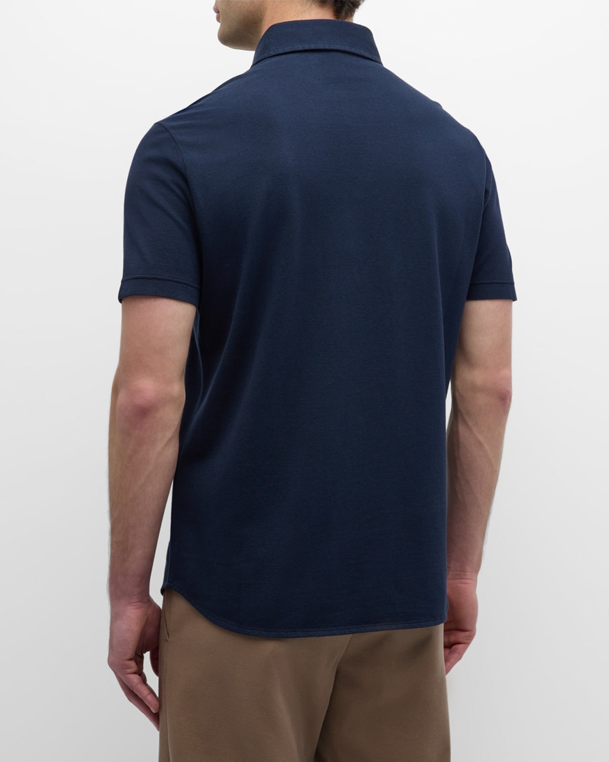 Men's Cotton Pique Polo Shirt - 3