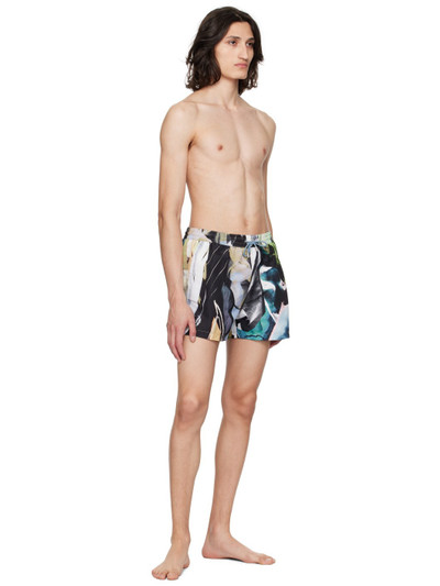 Paul Smith Multicolor Life Drawing Swim Shorts outlook