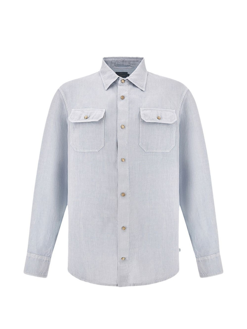 garment dyed linen overshirt 1
