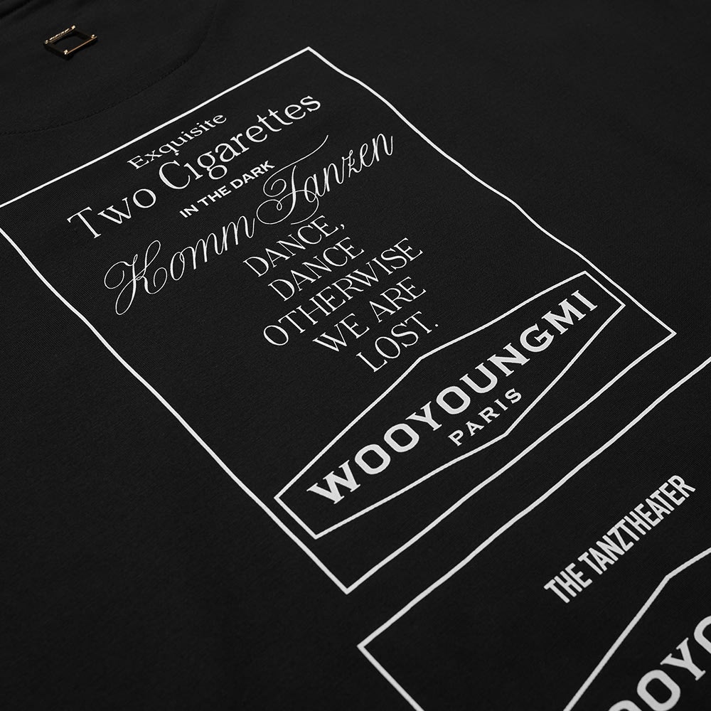 Wooyoungmi Back Ad Print Tee - 3