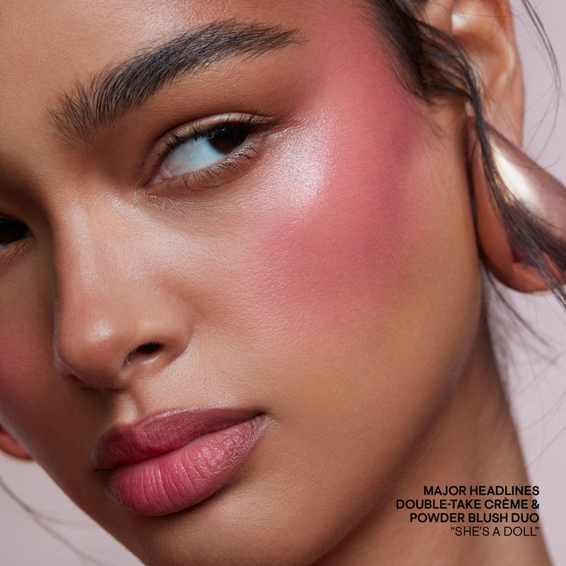 Major Headlines Blush Duo & Dual-Ended Brush Set 7