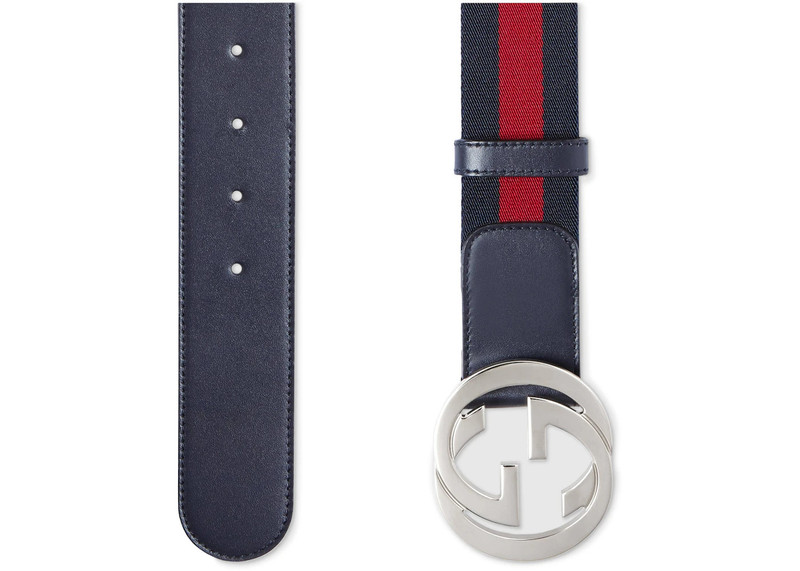 GUCCI Web belt with G buckle outlook