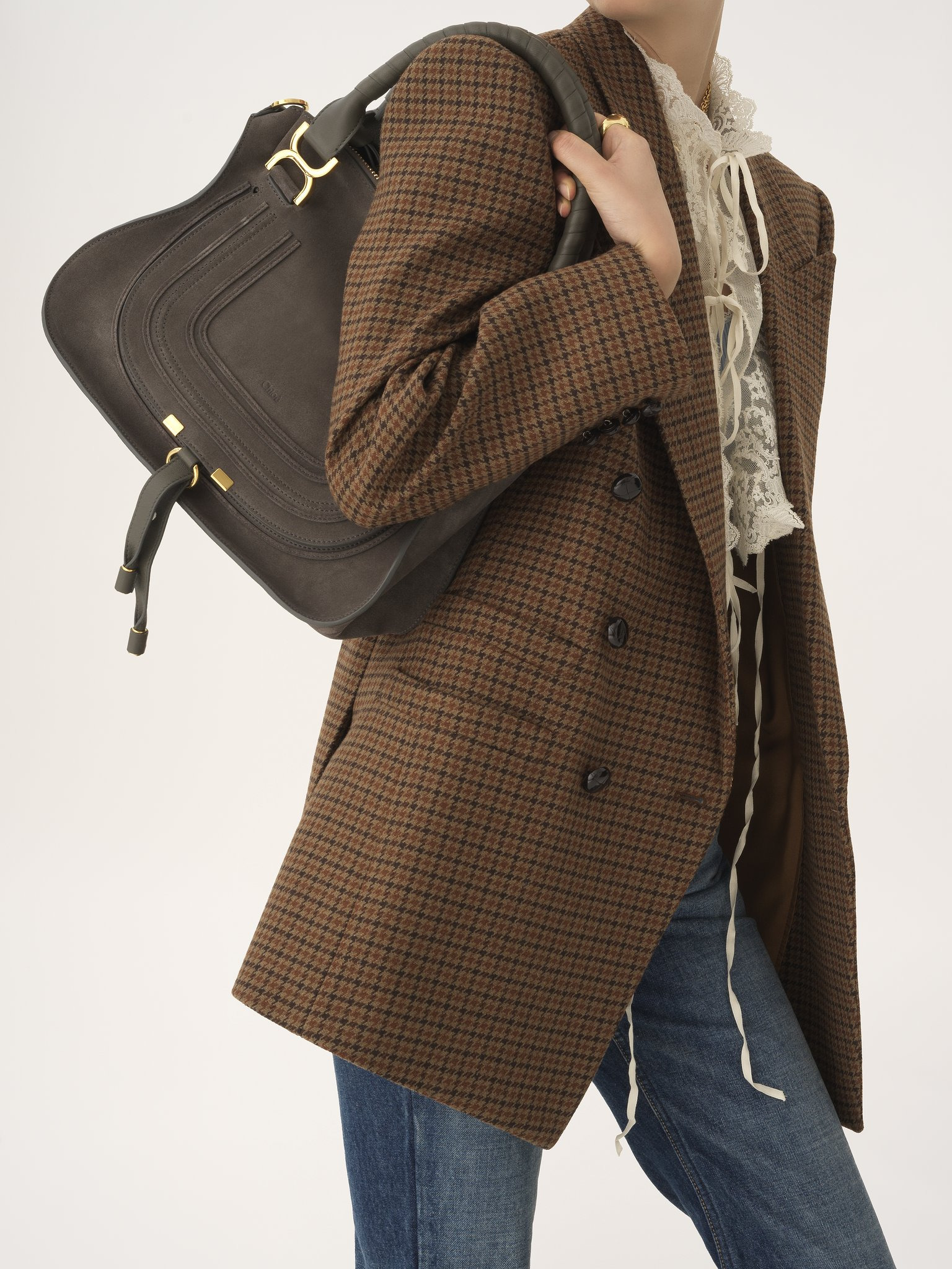 MARCIE BAG IN SUEDE LEATHER - 2