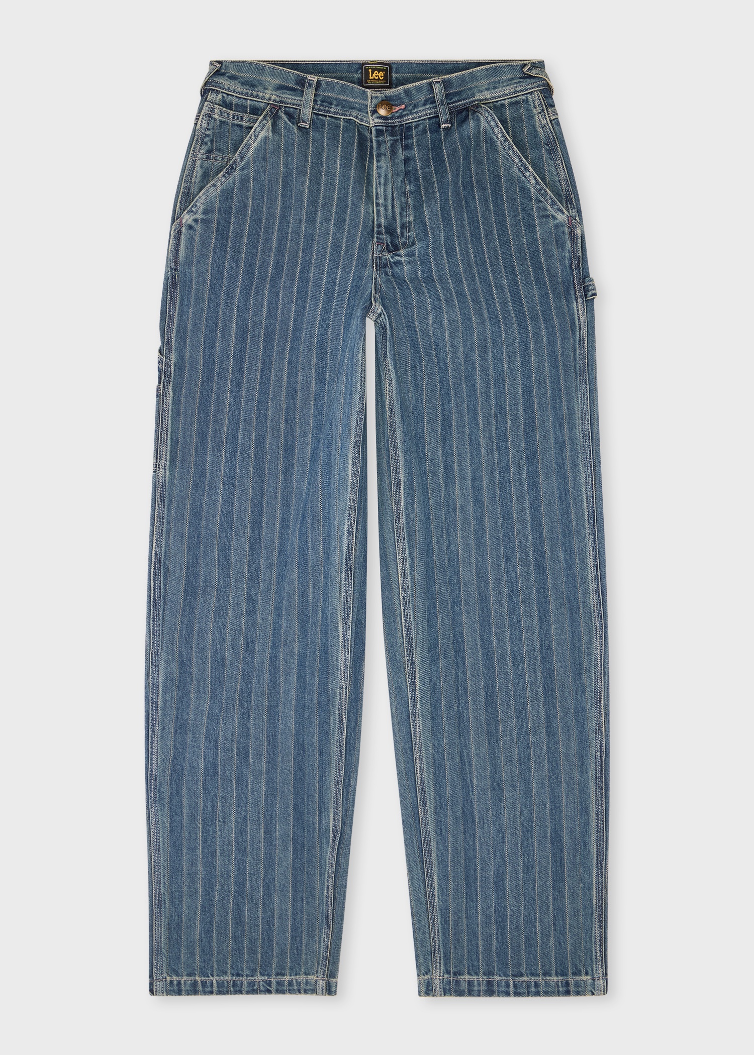 Paul Smith + Lee® Mid-Wash Carpenter Pants - 1