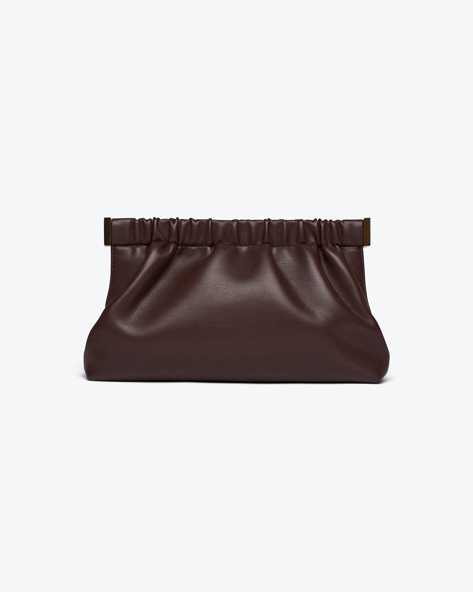 THE BAR CLUTCH MINI - Alt-nappa clutch - Coffee bean - 1