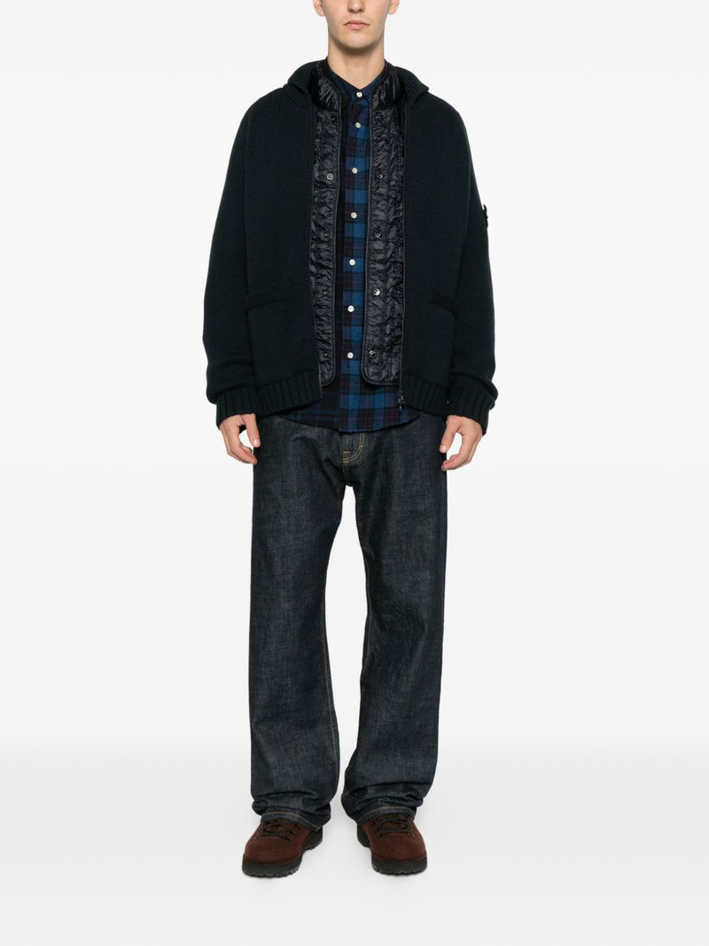 Stone Island zip-up cardigan outlook