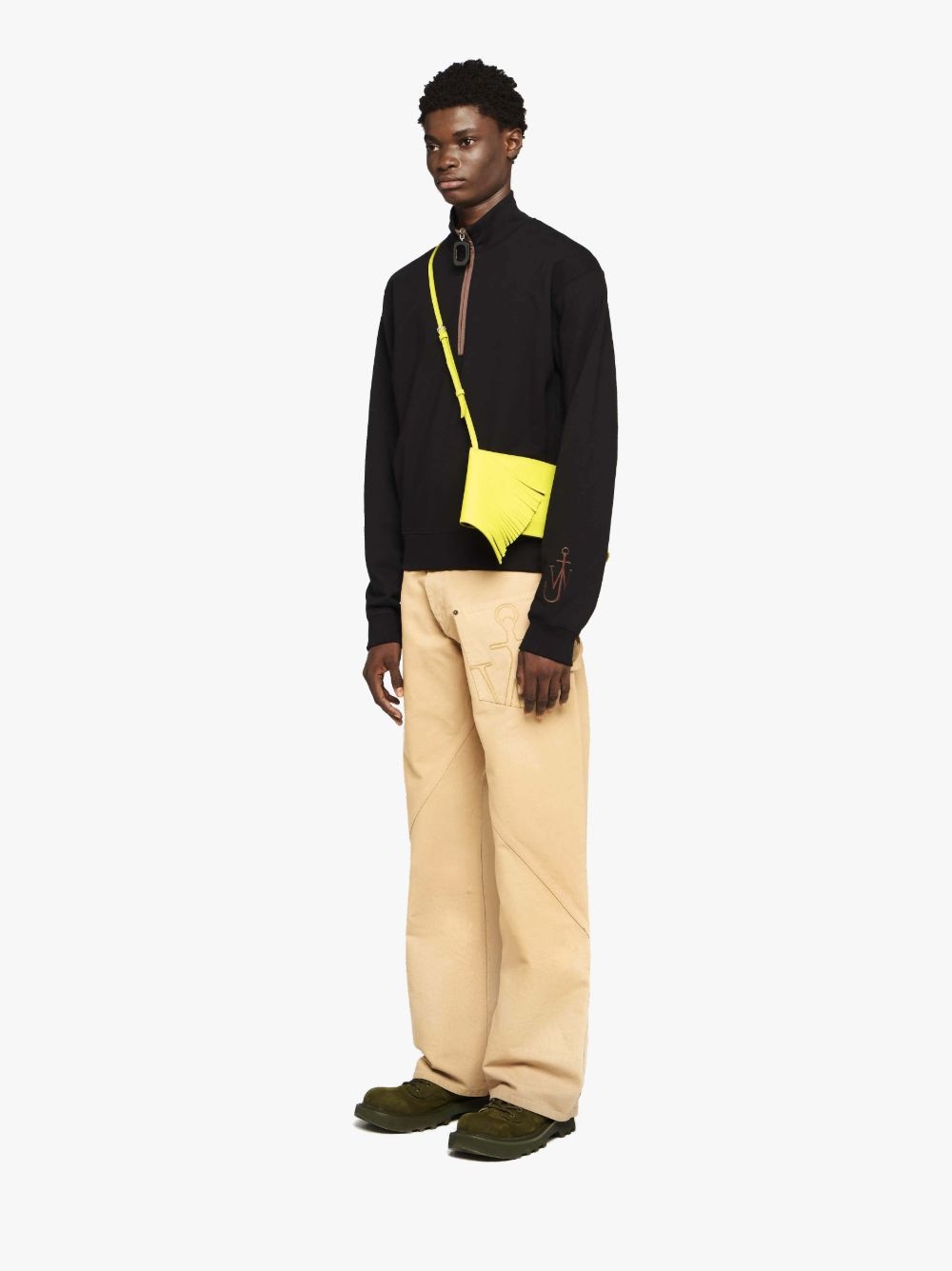 SWEATSHIRT WITH HALF ZIP - 4