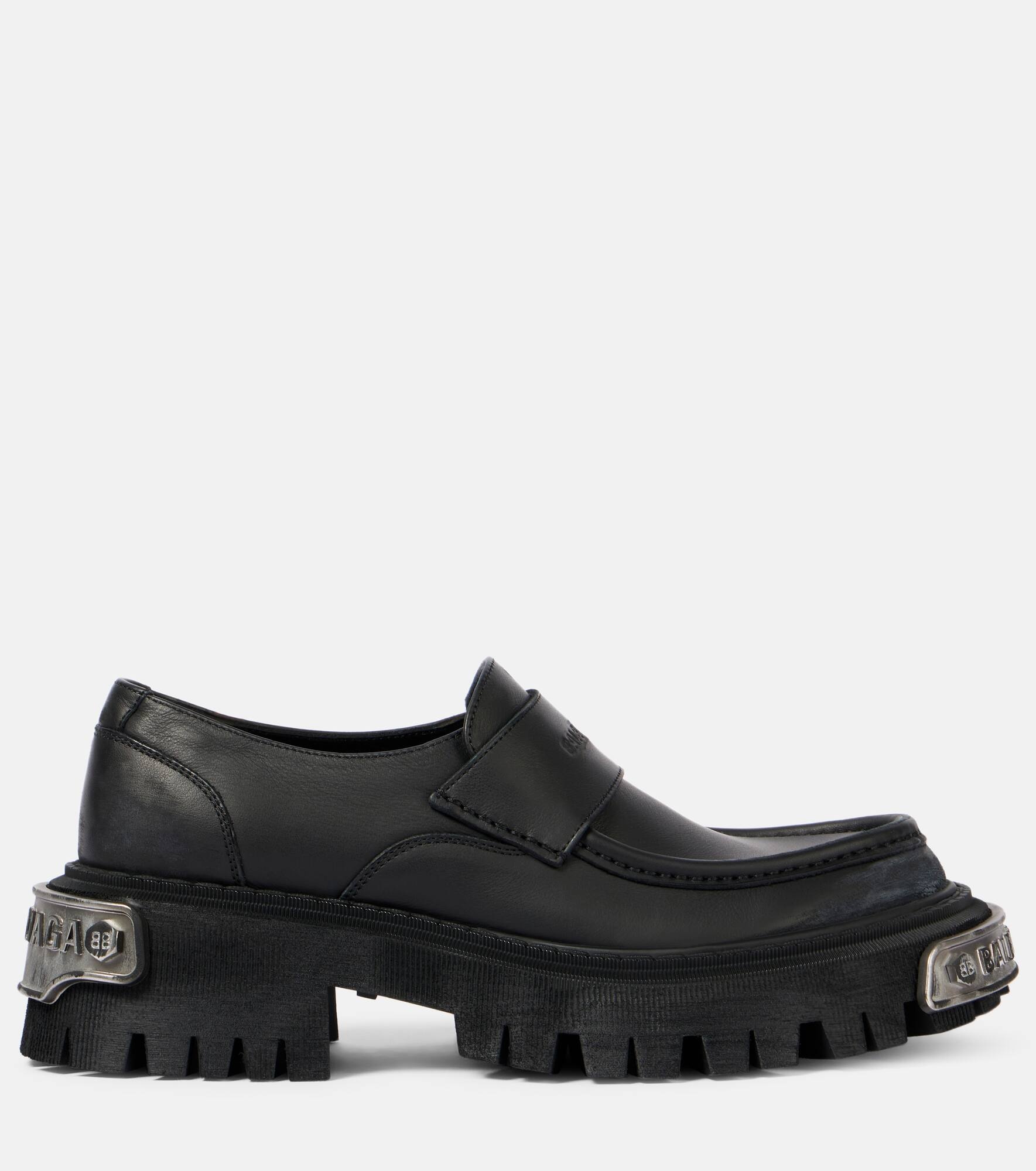 Tractor leather loafers - 4