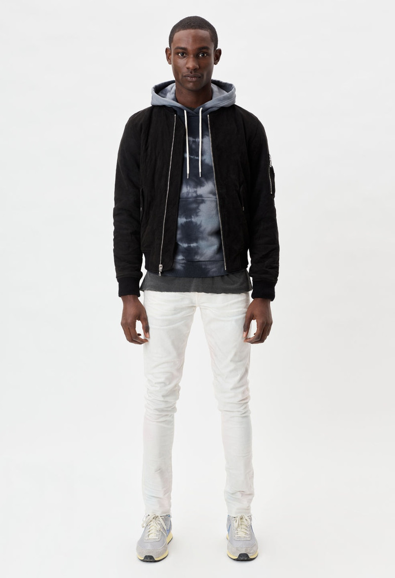 John Elliott LEATHER BOGOTA BOMBER outlook