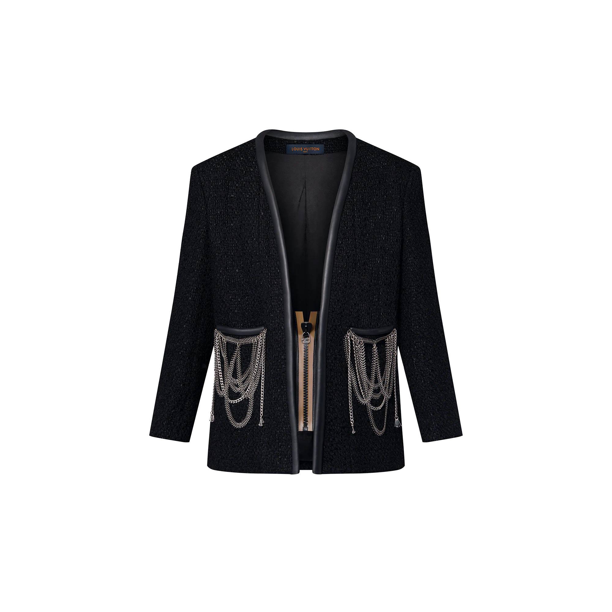 Scuba Trim Tweed Jacket - 1