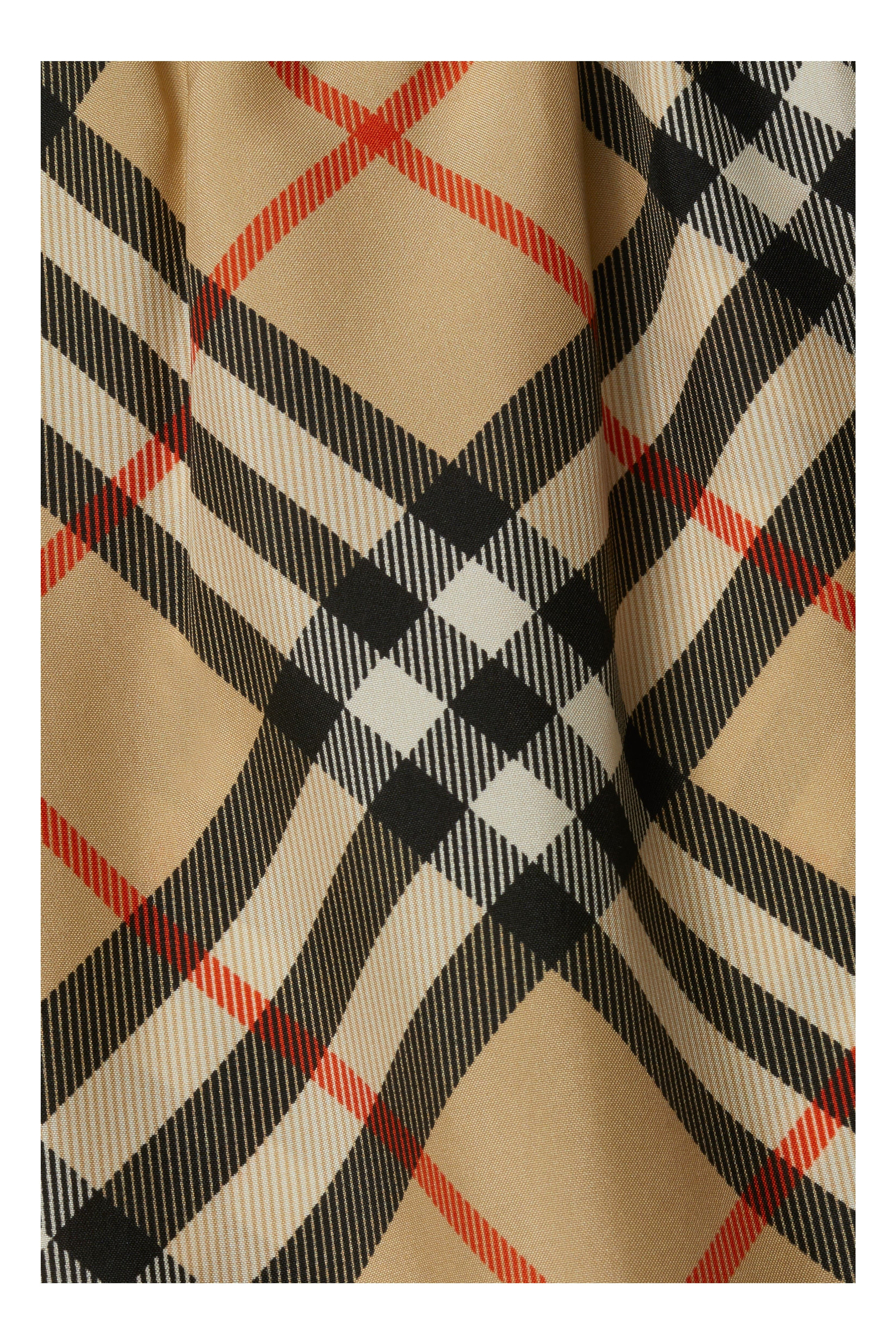 burberry Check Silk Shorts in Sand at Nordstrom - 6