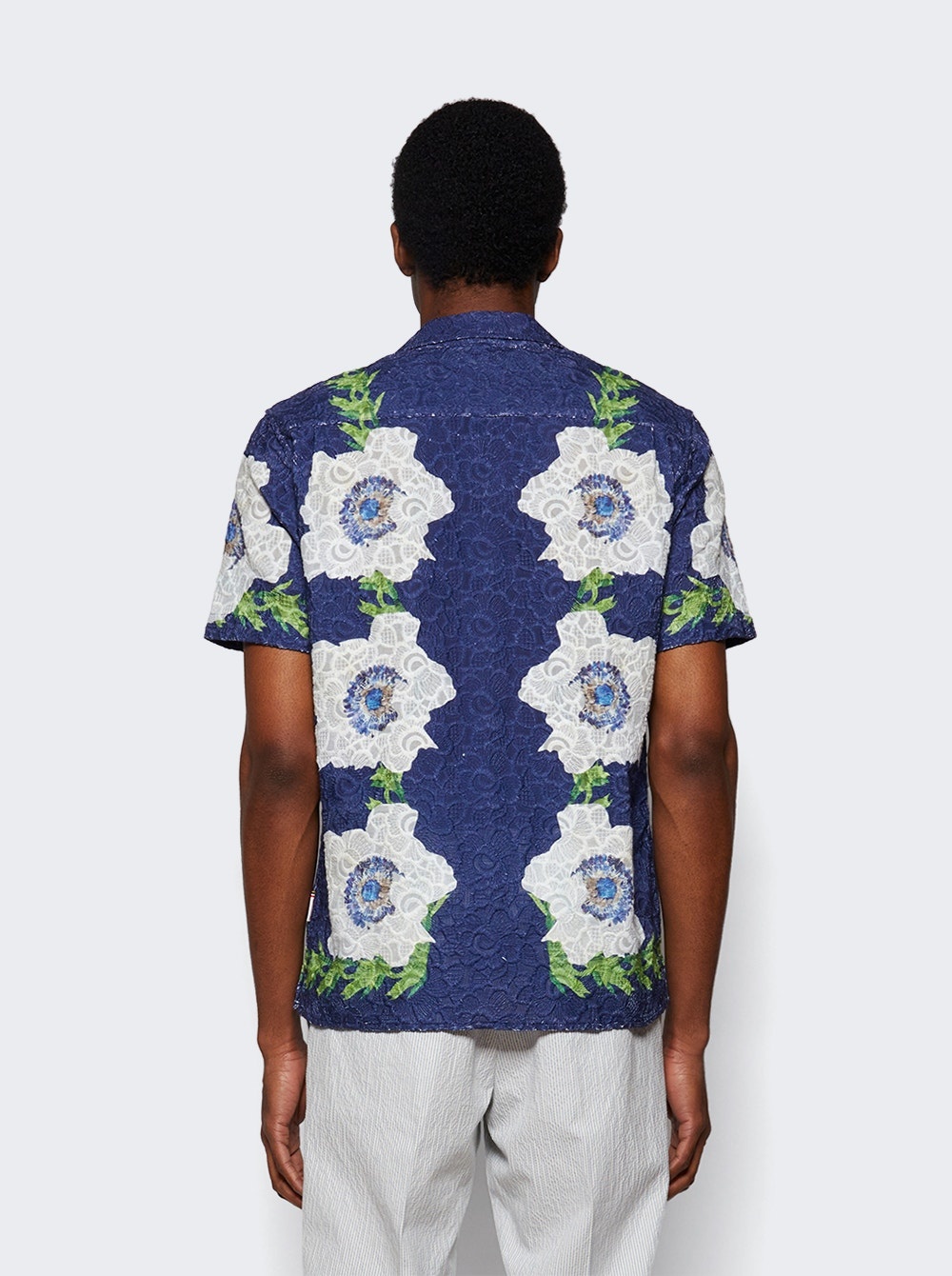 Maitan Broderie Shirt Night Iris - 4