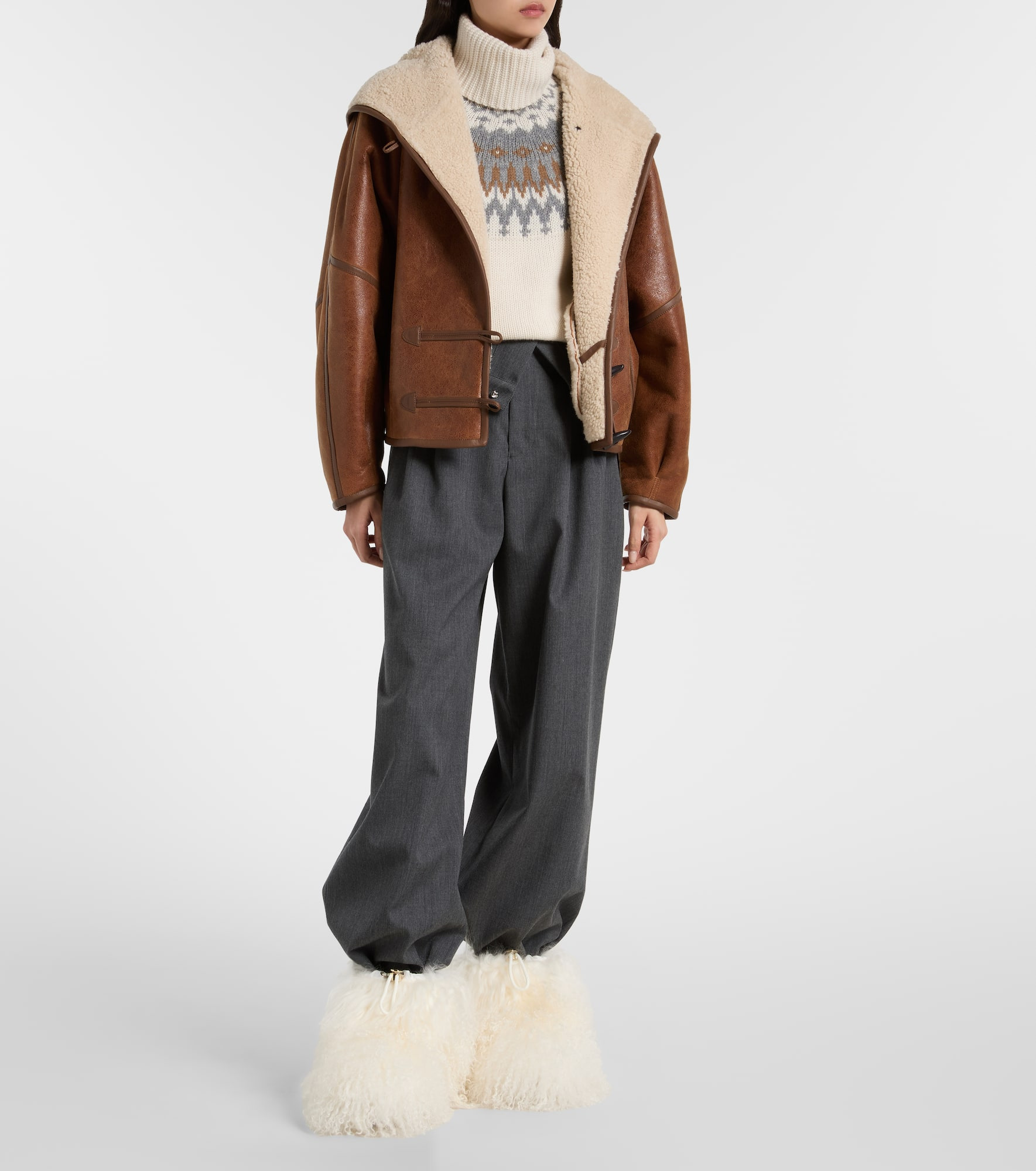 Meribel shearling snow boots - 3