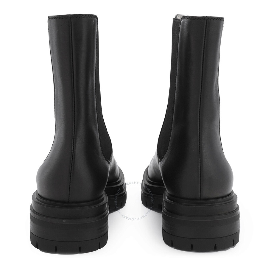 Gianvito Rossi Ladies Black Chester Leather Ankle Boots - 4